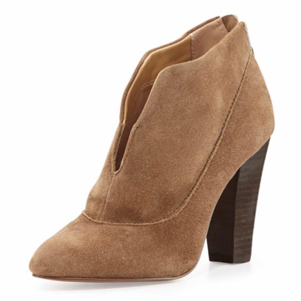 NWOB Steve Madden | Pixil Split-Front Suede Bootie